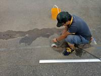 總是講求精益求精的我們~車道e-tag地線切割也難不倒